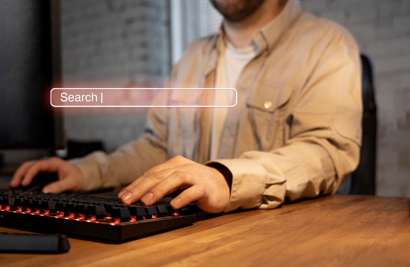 Unlock powerful keyword research hacks with this image of a professional searching online. Perfect for blog posts about mastering SEO strategies and boosting your website’s visibility using smart keyword techniques.