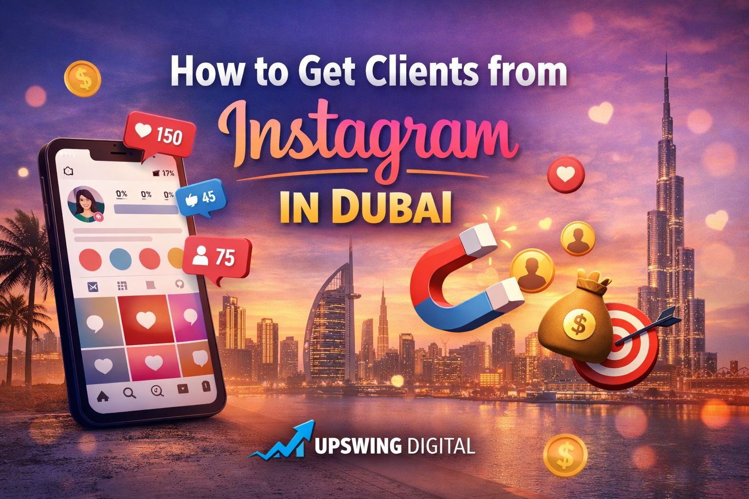 How to Get Clients from Instagram in Dubai | Upswing Digital