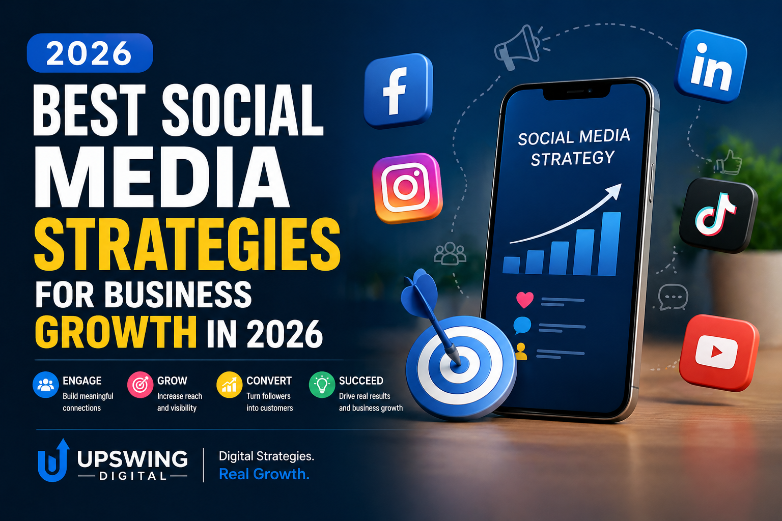 Best Social Media Strategies for Business Growth in 2026