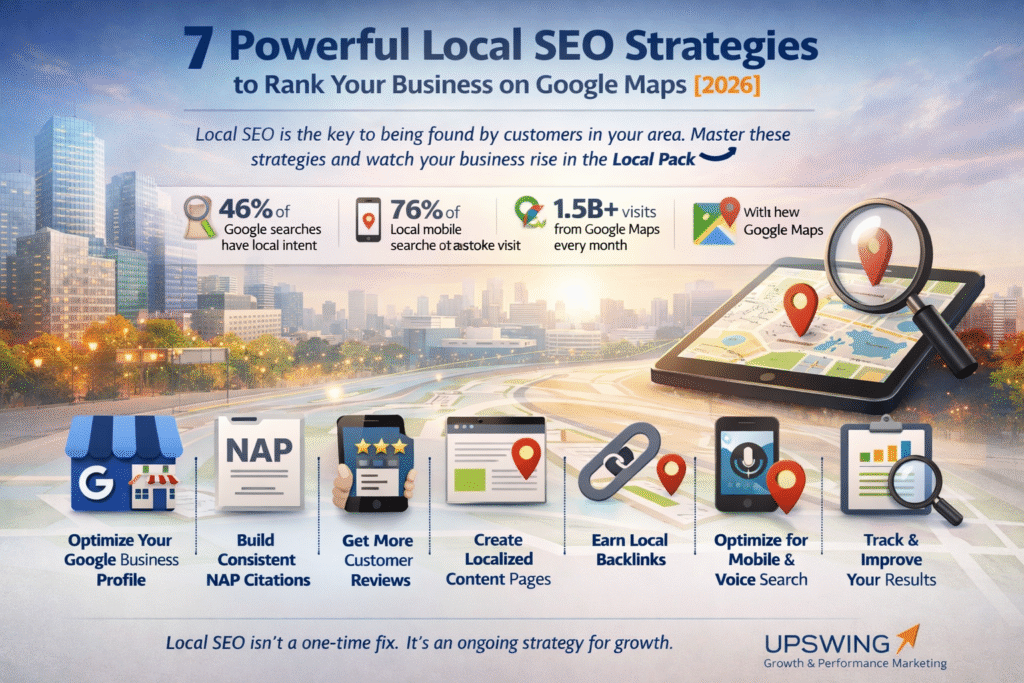 Local SEO strategies to rank on Google Maps
