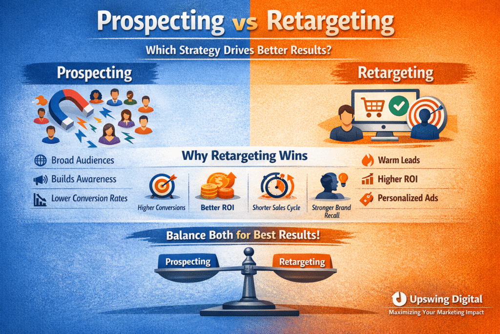 Retargeting vs Prospecting: Why Retargeting Wins