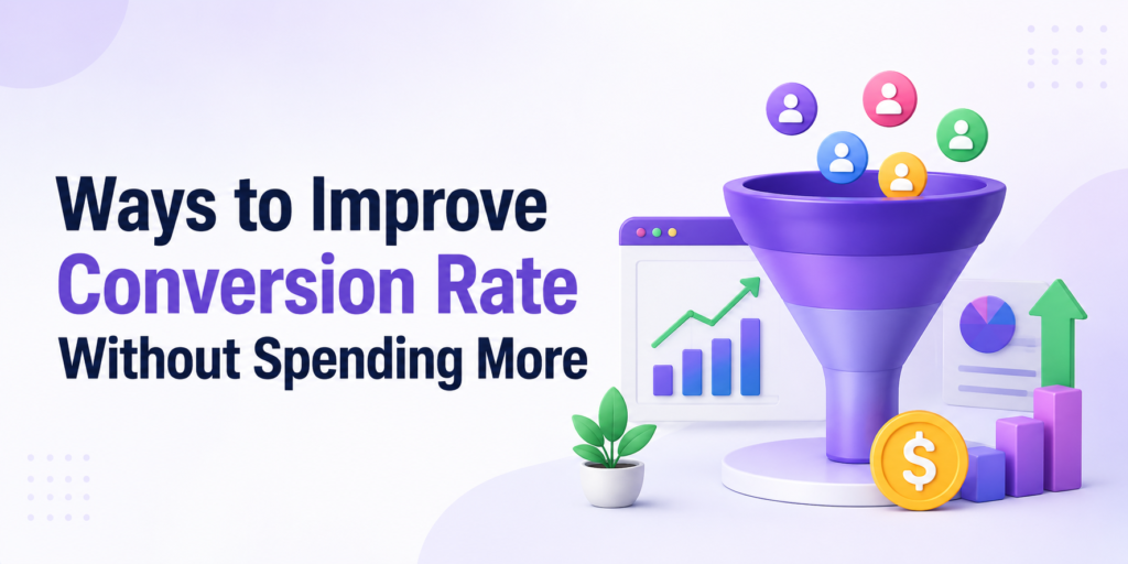 Ways to improve Conversion Rate without spending more on ads