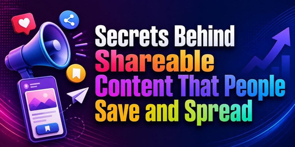 What makes Shareable Content that people save and spread on social media