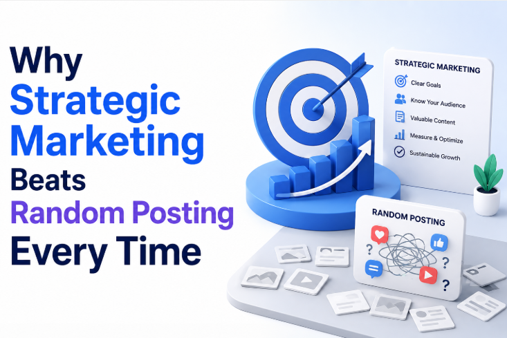Why Strategic Marketing Beats Random Posting Every Time